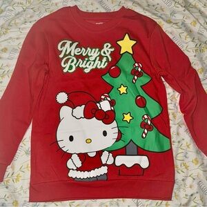 Sanrio Red Hello Kitty Christmas Sweatshirt